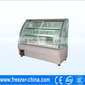 Curved Style Bakery Cake Showcase/cake Display Case thumbnail-1
