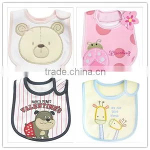 100% Cotton Lovely Baby Bibs thumbnail-1
