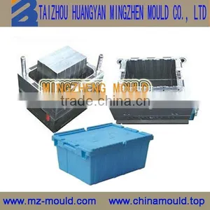 Customer Made High Quality Injection Crate With Cap Mold thumbnail-1