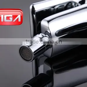 Deck Mounted Single Lever Bathroom Bidet Faucet Chrome Bidet Mixer thumbnail-4