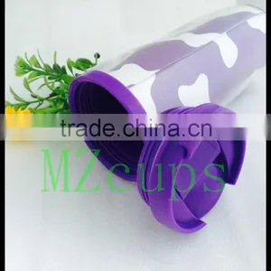 350ml Promotion Double Wall Plastic Mug With Colorful Paper Insert thumbnail-1