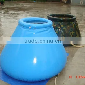 Collapsible and Re-useable Onion Shape Plastic Container for Fish Hatchery thumbnail-4