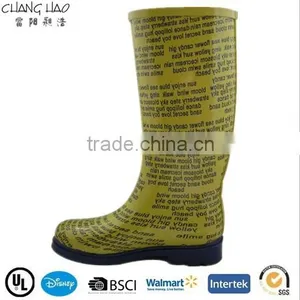 (CH.W040)Women Boots 2014 Fashion Design Shoes for Women Rain Boots High Heel thumbnail-1