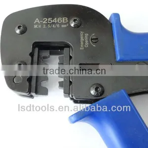 2.5-6mm2 Non-insulated Connectors Crimping Plier(A-2546B) MC4 Solar Crimping Tool thumbnail-2