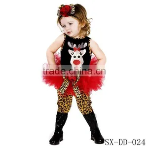 Baby Birthday Dress 2015 Latest Design Christmas Costume Wholesale Winter Dresses Christmas Girls Dress thumbnail-3