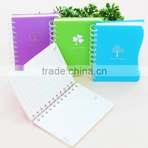 Newly Design 2016 Hard pp Cover Spiral Notebooks Suppliers and Manufacturer Made in China thumbnail-1