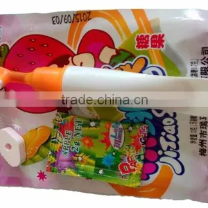 Paste Candy Press Candy 2.5g + Liquid Candy 9.8g + Popping Candy 0.7g 13g/bag*30bags*20boxes thumbnail-1