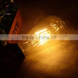 Dimmable Retro Led Filament Light Bulb ST64 2W 4W 6W 8W Edison Led Bulb 110V 220V thumbnail-1