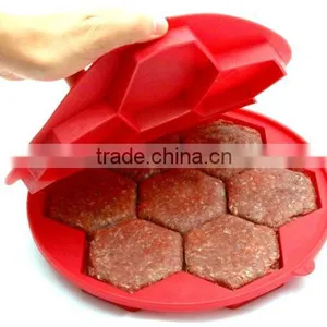 Freezer Container Perfect Burger Patties BPA Free Silicone Burger Press thumbnail-3