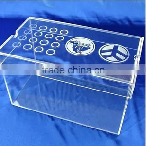 Custom Logo Clear Acrylic Shoe Box Acrylic Sport Shoe Box thumbnail-1