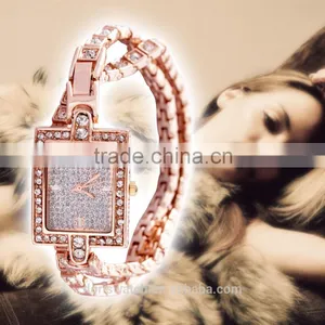 Women Watches Vogue Vintage Hand Quartz Fashion Bracelet Lady Watch thumbnail-1