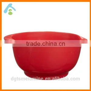 Custom Red Melamine Mixing Bowls Set thumbnail-1