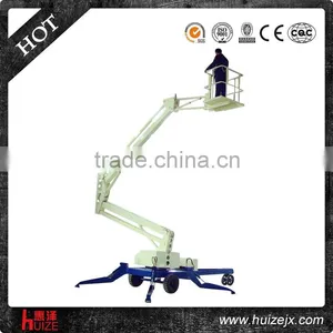 Rated Weight 200kg Lift Height 14.8m Articulating Boom Lift thumbnail-1