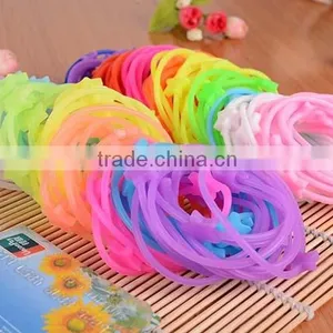 Hot Sale Eco-Friendly Funny Elastic Silicone Bracelet Wristband Cheap Price thumbnail-2