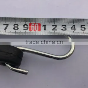 EPDM Rubber Tarp Strap Tie Down Cord With 2 S Hooks thumbnail-4