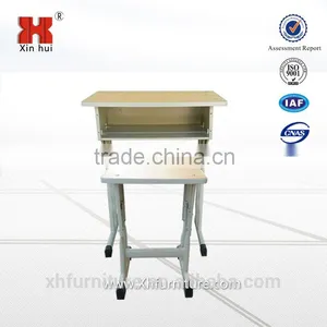 High Quality Wooden Desktop School Desk and Chair thumbnail-6