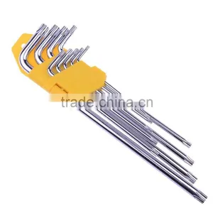 L Allen Suit, 9 Piece Ball Head Hex Socket Wrench Set Ring Spanner Pattern Hex Wrench Set thumbnail-1