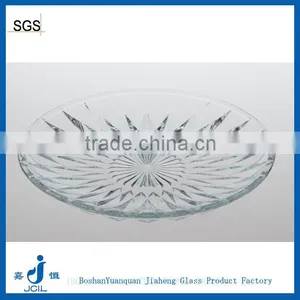 Transparent Glass Homeware Plate 6" 8" 10" thumbnail-1