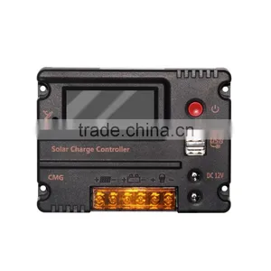 PWM LCD Solar Panel Battery Regulator Charge Controller 12V 24V thumbnail-4