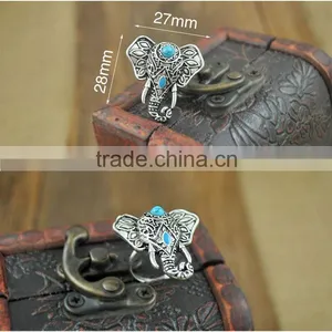 Hot Elephant Rings Engagement Wedding Ring thumbnail-4