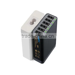 Portable Universal Usb dc 5 Volt Charger Adapter 6 Ports thumbnail-1