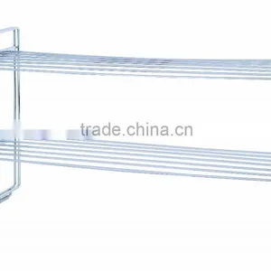 2 Tier Storage Metal Shoe Rack thumbnail-1