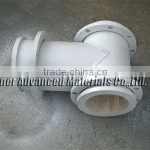 Alumina Ceramic Lined T-piece, Alumina Ceramic Multipass thumbnail-2