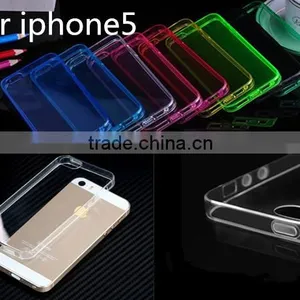 0.3mm Slim Recycled Plastic TPU Waterproof Case for Iphone 5 for Iphone thumbnail-2