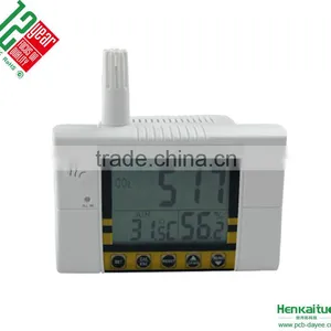 AZ7722 Wall-mounted Carbon Dioxide CO2 Gas Detector Temperature Humidity RH Meter With Alarm thumbnail-2