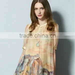 Custom Lady 100% Silk Dress thumbnail-1