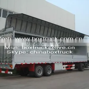 Aluminium Wing Van Semi Trailer thumbnail-3