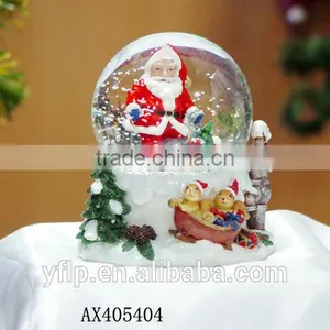 Resin Santa Claus for Crystal Ball Christmas Ornaments,traditional Santa Claus Crafts thumbnail-5