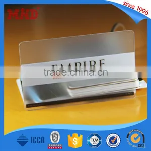 MDP325 Hot Sale Top Quality Custom Transparent Plastic Business Cards thumbnail-2
