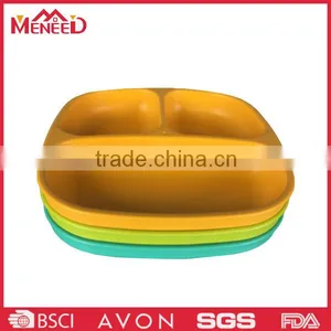 School Canteen Use Non-slip Plastic Food Tray thumbnail-1