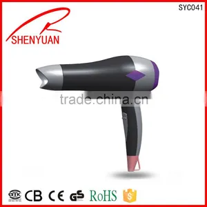 New Home Use Professional Long-life AC Motor Hair Dryer & Accessories With Cool Shot Button Ionic Function for Salon thumbnail-1