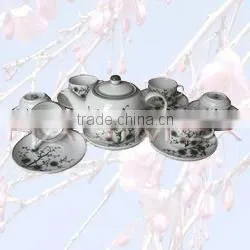 Porcelain Teapot and Mugs Set thumbnail-1