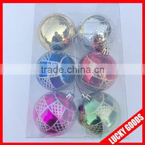 Top Quality New Arrival and New Design 2014 Drawing Christmas Ball for Wholesale thumbnail-1