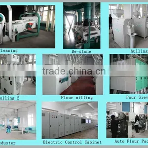 Complete Set Maize/Corn Flour Milling Machine,Flour Production Line thumbnail-1