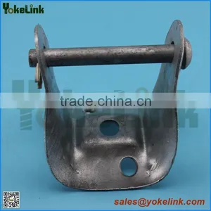 Single Spool D Iron Bracket for Pole Line Hardware thumbnail-2