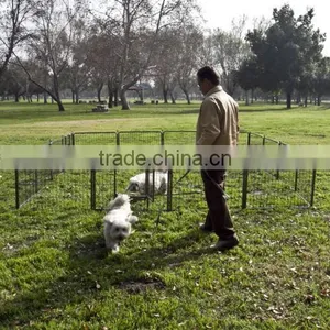 8 Panels Heavy Duty Pet Play Dog Cage thumbnail-2