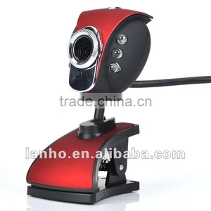 USB 50.0M 6 LED Webcam Camera Web Cam With Mic for Desktop PC Laptop thumbnail-1