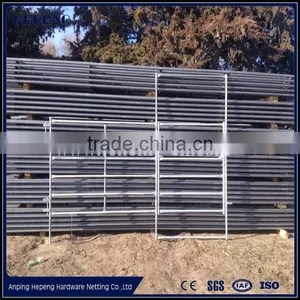 Heavy Duty 1.8m Good Quality Silver Galvanized Steel Cattle Corral Panels thumbnail-4