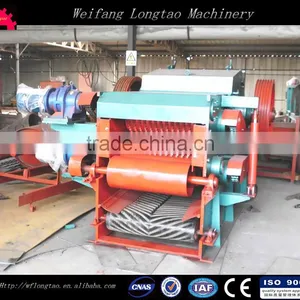 CE Approved Three Phase Asynchronous Motor Drum Wood Chipper for Sale thumbnail-5