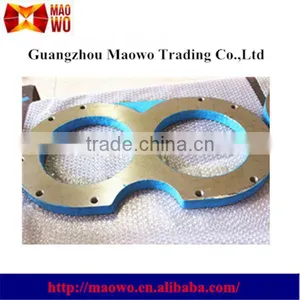 Hot Sale Zoomlion Concrete Pump Hardfaced Wear Plate and Cutting Ring thumbnail-1