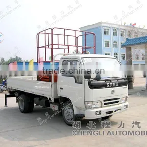 Dongfeng 4*2 Hydraulic Scisssor Lift Table Truck Sale thumbnail-1