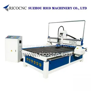 Slatwall Carving CNC Router MFC MDF Panels Cutting Machine W1325VC thumbnail-1