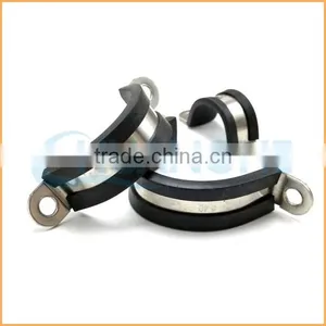 China Manufacture Best Quality Rubber Lined p Clips thumbnail-3