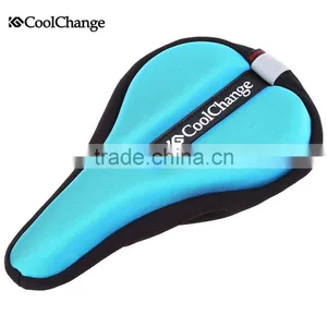 CoolChange 10008 Breathable Bike Cycling Sponge Saddle Seat Cushion Cover For Moutain Bicycle Road Bike thumbnail-1