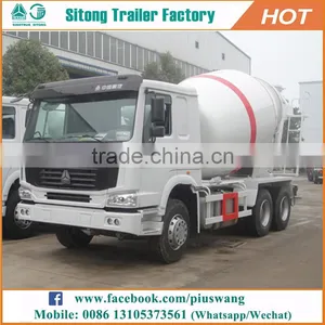 China Sitong Tri-axle Type Self Load Concrete Mixer Truck for Sale thumbnail-1