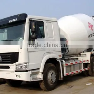China Famous Brand HOWO 8 Cubic Meters Concrete Mixer Truck thumbnail-2